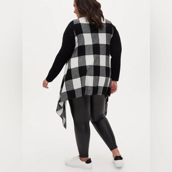 Torrid • Cardigan Drape Front Sweater - Picture 4 of 8